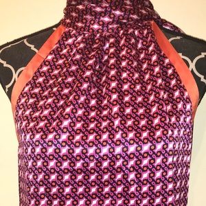 Loft Tie Neck Halter Top